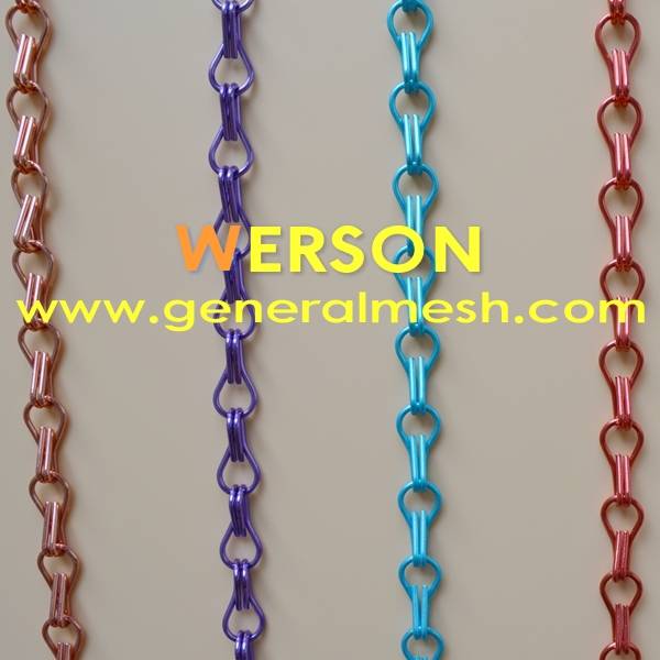 chain link door curtain