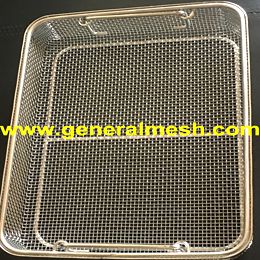 stainless steel sterilization basket